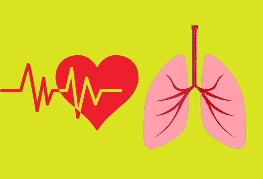 rapid heart beat shortness of breathing